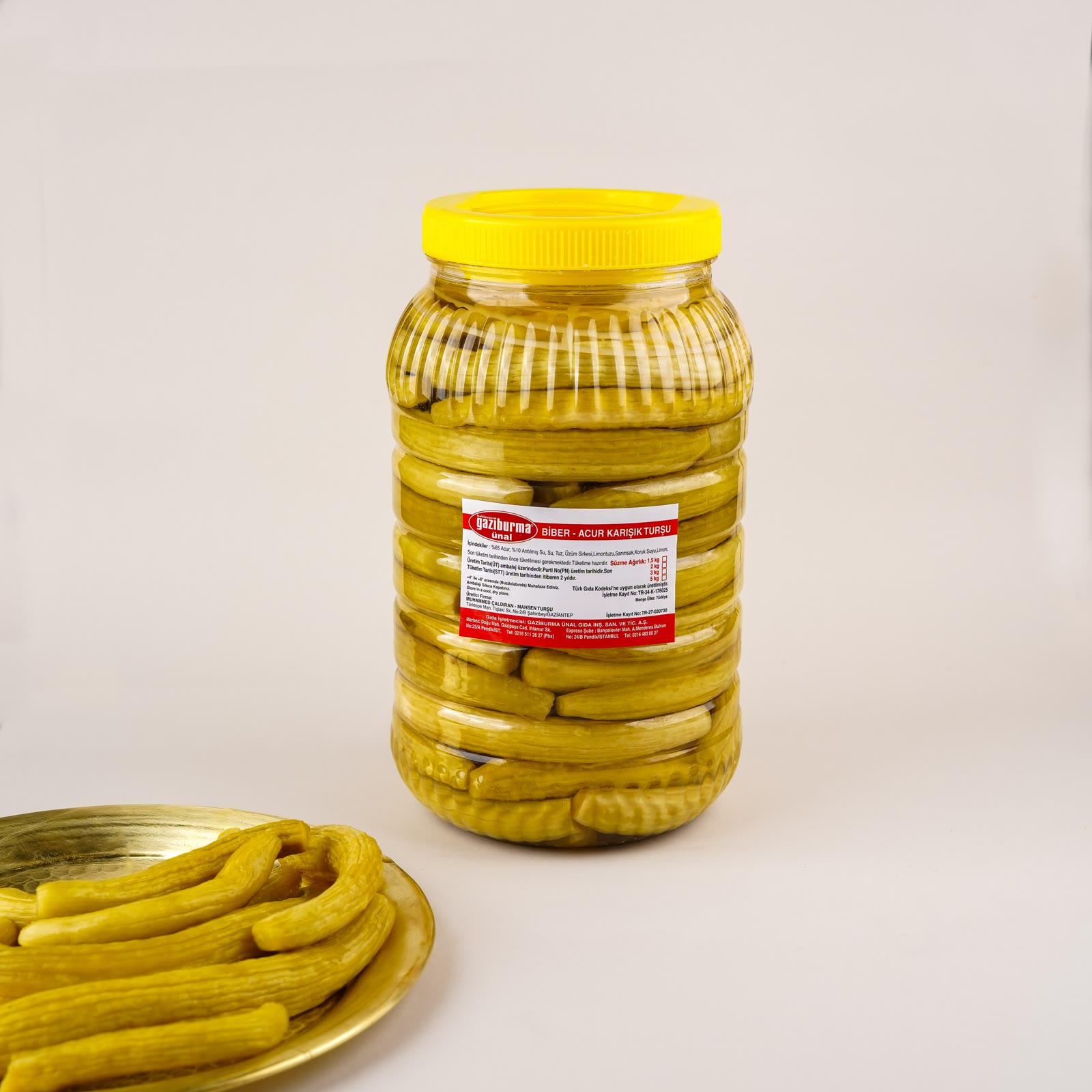 Karışık Turşu (Biber - Acur)